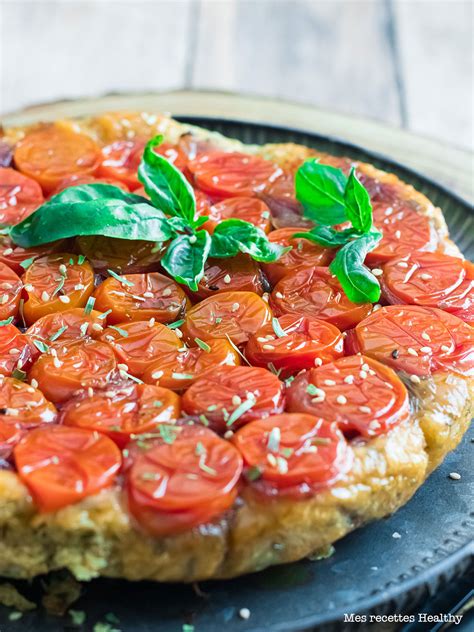 Tarte Tatin Aux Tomates Et Oignons Rouges