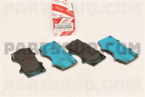 Pad Kit Disc Brake Front Toyota Parts Partsouq