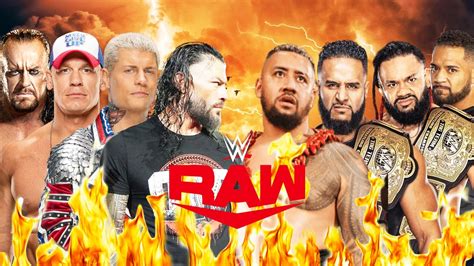 Roman Reigns Cody Rhodes John Cena Undertaker Vs Solo Sikoa Jacob Fatu