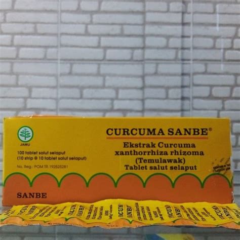 Jual Curcuma Sanbe Strip Di Lapak Apotek Finda Bukalapak