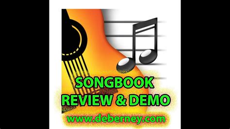 Songbook App For Ipad Iphone Pc Surface Mac Review And Demo Youtube