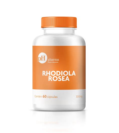 Rhodiola Rosea 300mg 60 Cápsulas PHPharma