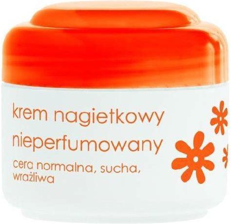 Ziaja Krem nagietek nieperfumowany cera sucha wrażliwa normalna 50 ml