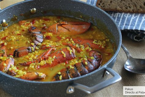 La Mejor Receta De Arroz Caldoso Con Bogavante Cocina F Cil De La