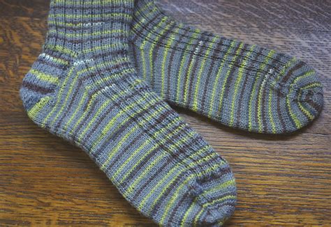 Ravelry Simple Ribbed Socks Pattern By Angela Law