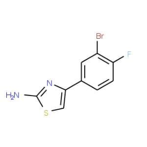 Bromo Fluorophenyl Thiazol Ylamine Cas Scbt