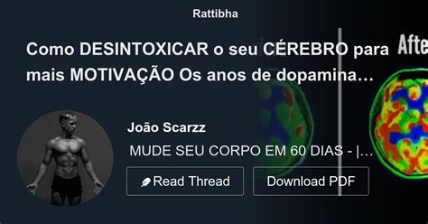 Como DESINTOXICAR o seu CÉREBRO para mais MOTIVAÇÃO Os anos de dopamina