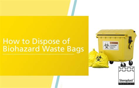 How To Dispose Of Biohazard Waste Bags