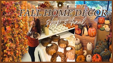 2024 FALL SHOP WITH ME HAUL HOMEGOODS HOBBY LOBBY TARGET