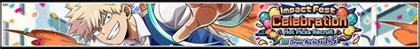 New Impact Fest Celebration Hot Picks Recruit Katsuki Bakugo My Hero Ultra Impact Database
