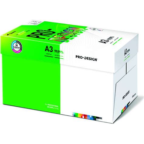 Papier PRO DESIGN A3 250g Do Drukarki I Ksero Ryza 125 Ark