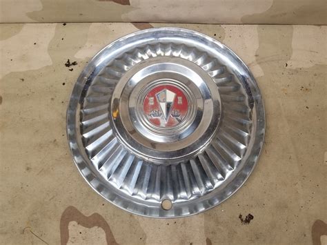 1 1956 56 Hudson Hornet Special Super 8 Custom Hubcap Wheel 14” Hub