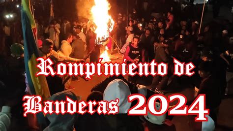 Rompimiento De Banderassemana Santa Santiago Tilapa Youtube