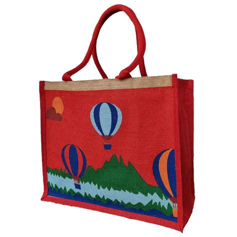 Printed Jute Bags - Longevous