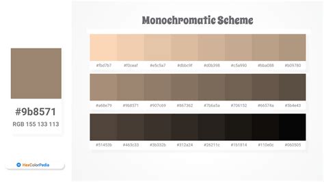 Sono Malato Scacchi Furfante Pantone Brown Color Names Industria