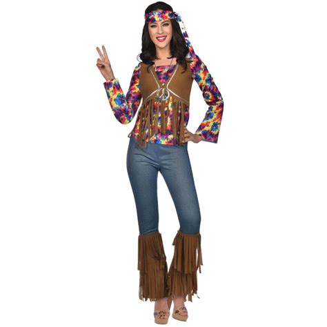 Fringed Hippie Adult Costume Party Delights