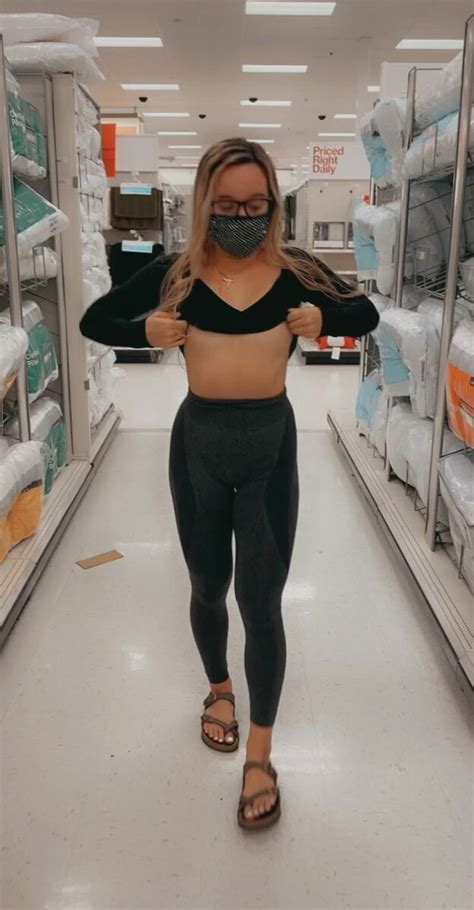 Public Flashing Flashing In Target Super Risky Porn