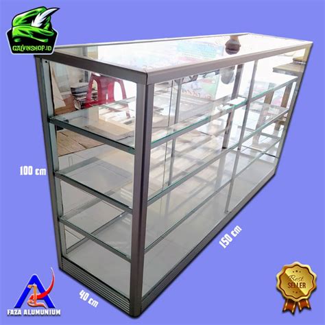 jual etalase kaca etalase tokoetalase warung cm shopee indonesia