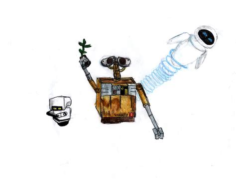 wall-e characters by dragontamer75 on DeviantArt