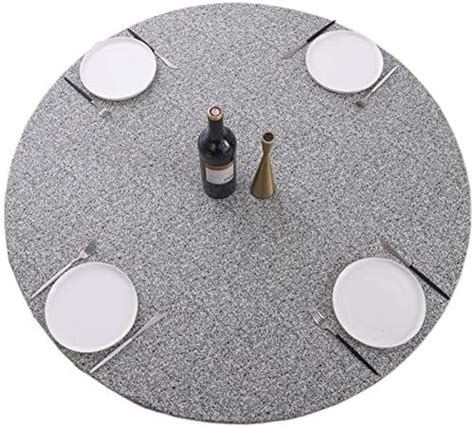 Amazon Round Vinyl Fitted Tablecloth With Flannel Backing Elastic