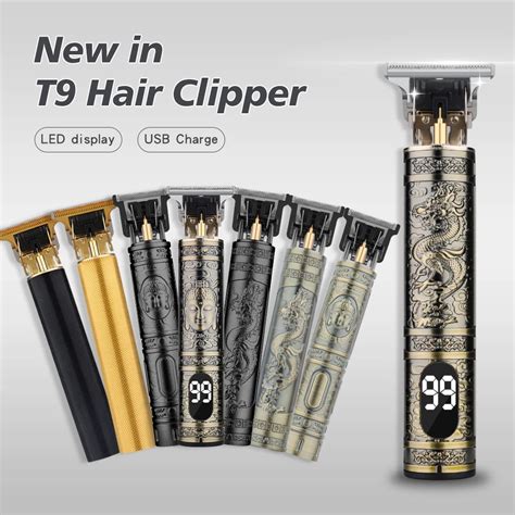 Hair Clipper Electric Clippers New Electric Men S Retro T Style Buddha