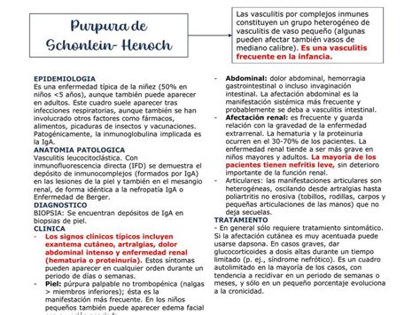 Purpura De Henoch Schonlein Ariana 2001 Udocz