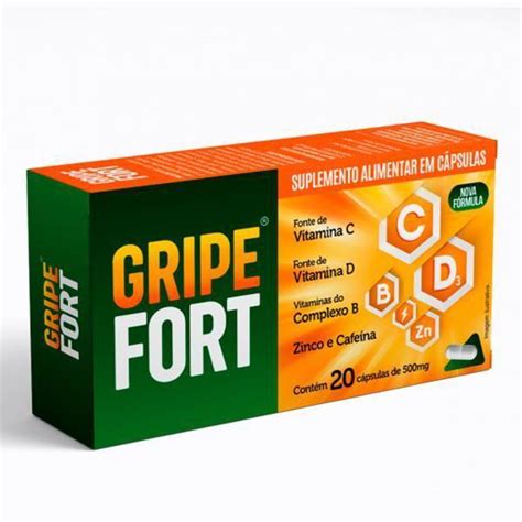 Qual A Melhor Vitamina C Para Gripe - Gripe Fort - Complexo B, Vitamina C E Zinco Com 20 Caps - Eurofito ...