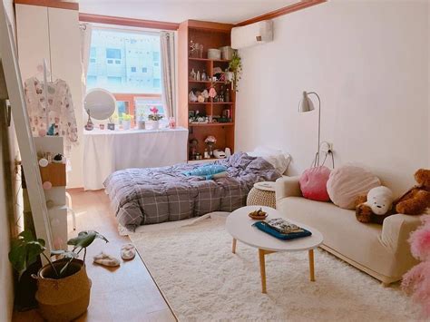 아기자기하게 꾸며놓은 자취방 너무 예쁘다💖 Ginsta 님의 셀프diy🏠 Apartment Interior