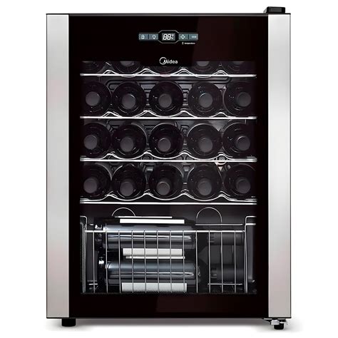 Adega Climatizada De Vinho - Adega Climatizada de Vinhos 24 Garrafas Midea Wbb242, 220V