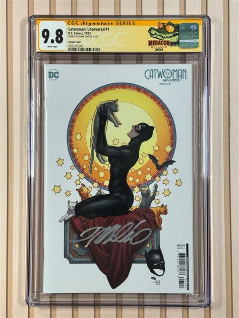 Catwoman Uncovered 1 2023 Dc Comics Signed Frank Cho Variant Cgc 9 8