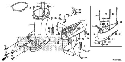 Parts For Portable Outboard Engines 2 20 Hp BFP BFP9 BFP9 9DK0 XRTA