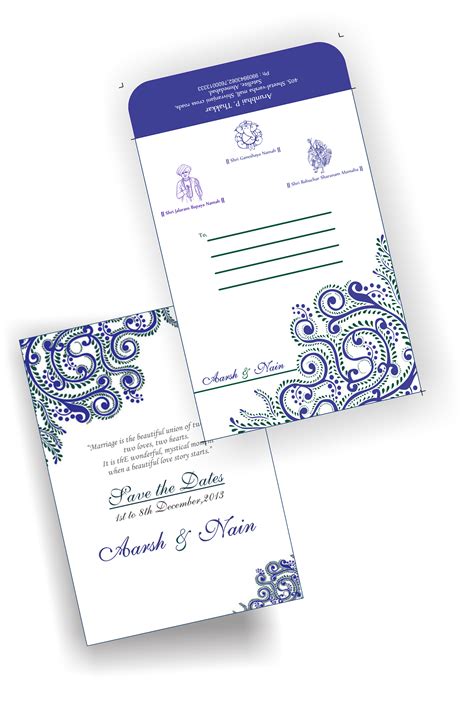 Wedding card & Wedding logo design on Behance