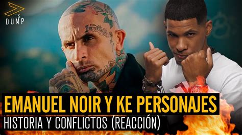 Emanuel Noir Y Ke Personajes La Historia Reaccion Youtube