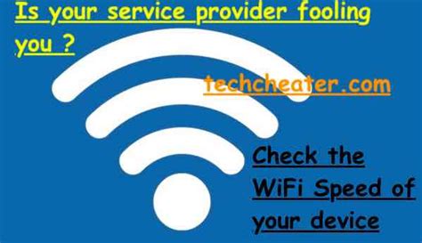 WiFi Speed Test | Check your wifi internet speed free – Techcheater