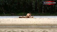 Polina Agureyeva Nude On Wild Beach Euphoria Nudebase