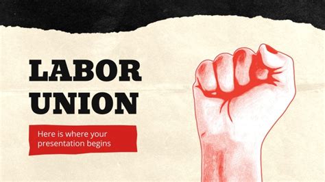 Labor Union Google Slides PowerPoint