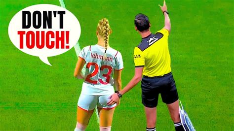 Top Most Inappropriate Moments In Women S Football Youtube