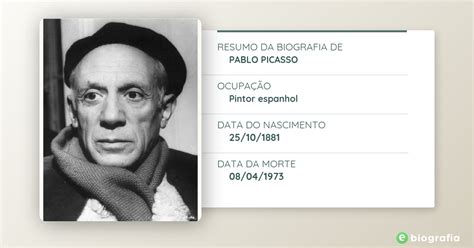 Biografia De Pablo Picasso