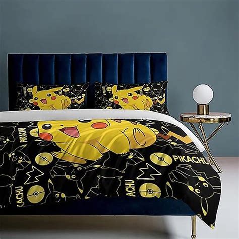 Linda funda nórdica de cama Anime Dibujos animados Juegos de ropa de