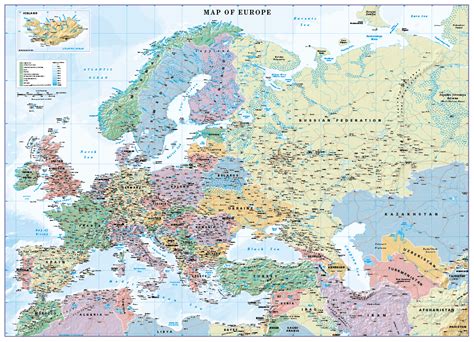 Scale Map Of Europe - Allina Madeline