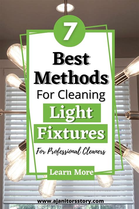 Best Methods For Professionally Cleaning Light Fixtures A Janitor S