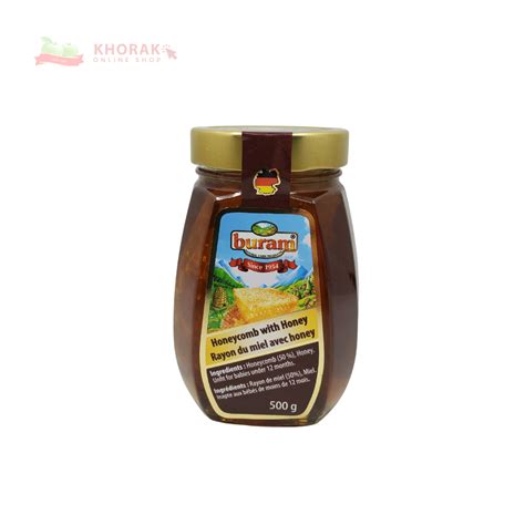 Buram honeycomb with honey 500 g