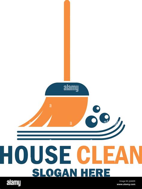 cleaning service icon with text space for your slogan / tagline, vector illustration Stock ...