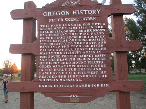Oregon History: Peter Skene Ogden Park outside of Bend, OR. An amazing