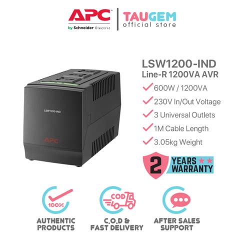 Apc Lsw Ind Line R Va Automatic Voltage Regulator