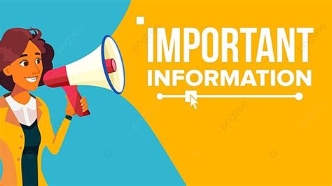 Important Information Banner Vector Template Download on Pngtree