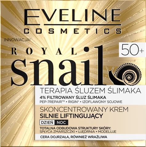 EVELINE COSMETICS, Royal Snail , krem do twarzy, skoncentrowany, silnie ...