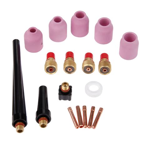 Aliexpress Buy Dreld Pcs Tig Gas Lens Collet Body Kit Tig Back