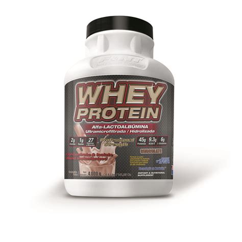 Whey Protein 4 000 Gr Alfa Lactoalbúmina Proteina De Leche Sabor Chocolate