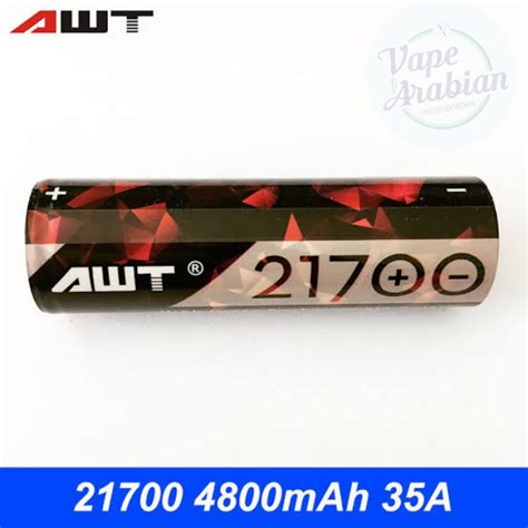 AWT 21700 Battery 4800 MAH 35A Best Online Vape Shop In UAE